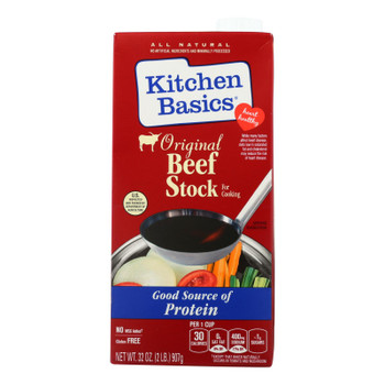 Kitchen Basics Beef Stock - Case of 12 - 32 Fl oz. Kitchen Basics Beef Stock - Case of 12 - 32 Fl oz.