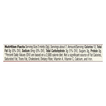 Newman's Own Organics Mints - Organic - Cinnamon - Roll - .75 oz - Case of 12