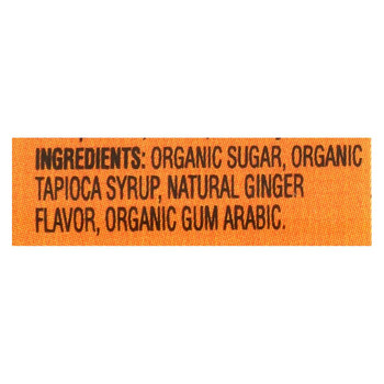 Newman's Own Organics Mints - Organic - Ginger - Roll - .75 oz - Case of 12