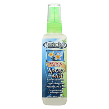 Naturally Fresh Spray Mist Body Deodorant Tropical Breeze - 4 fl oz