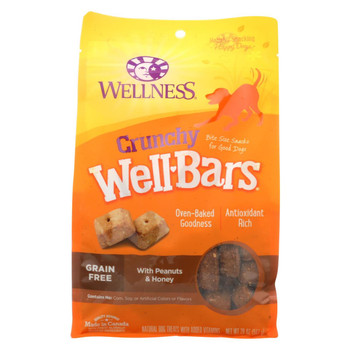 Wellness Pet Products Dog Food - Peanuts and Honey - Case of 6 - 20 oz. Wellness Pet Products Dog Food - Peanuts and Honey - Case of 6 - 20 oz.