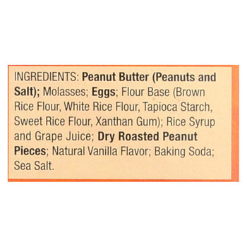 Pamela's Products Wheat Free Gluten Free Butter Cookies - Peanut - Case of 6 - 7.25 oz.