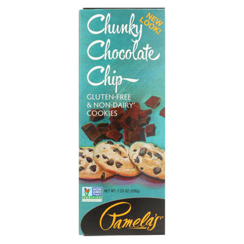 Pamela's Products Chunk Cookie Mix - Chocolate - Case of 6 - 7.25 oz.