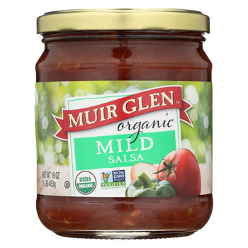 Muir Glen Muir Glen Mild Salsa - Tomato - Case of 12 - 16 oz.