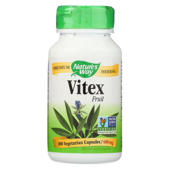 Nature's Way - Vitex Fruit - 400 mg - 100 Capsules Nature's Way - Vitex Fruit - 400 mg - 100 Capsules