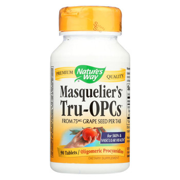 Nature's Way - Masquelier's Tru-OPCs - 75 mg - 90 Tablets Nature's Way - Masquelier's Tru-OPCs - 75 mg - 90 Tablets
