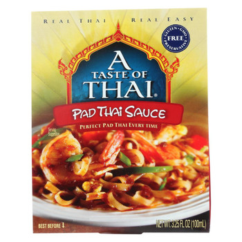 Taste of Thai Pad Thai Sauce - 3.25 oz - Case of 6