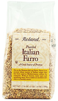 Roland Italian Farro - Pearled - Case of 12 - 17.6 oz.