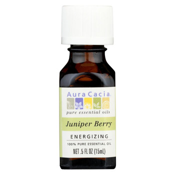 Aura Cacia - Essential Oil Juniper Berry - 0.5 fl oz