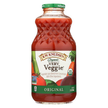 R.W. Knudsen - Organic Very Veggie Juice - Case of 12 - 32 Fl oz.