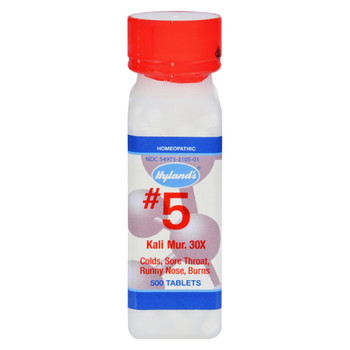 Hyland's No.5 Kali Mur. 30x - 500 Tablets