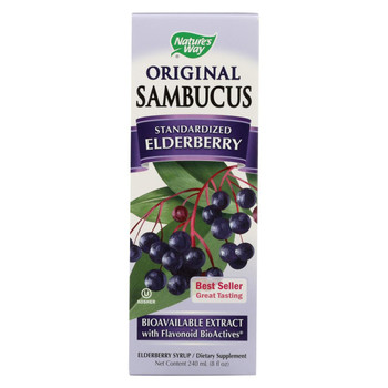 Nature's Way - Sambucus Original Syrup - 8 fl oz Nature's Way - Sambucus Original Syrup - 8 fl oz