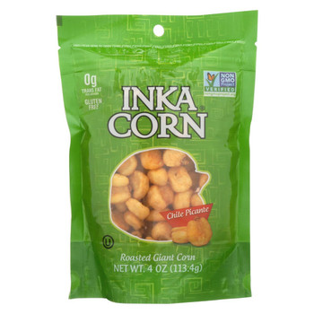 Inka Crops - Inka Corn - Chile Picante - Case of 6 - 4 oz. Inka Crops - Inka Corn - Chile Picante - Case of 6 - 4 oz.
