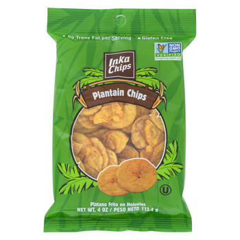 Inka Crops - Plantain Chips - Original - Case of 12 - 4 oz. Inka Crops - Plantain Chips - Original - Case of 12 - 4 oz.