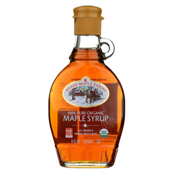 Shady Maple Farms - Og2 Drk Rbst Maple Syrup - EA of 1-8 OZ Shady Maple Farms - Og2 Drk Rbst Maple Syrup - EA of 1-8 OZ