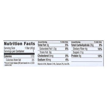 Nugo Nutrition Bar - Bar Free Dark Choc Crnch - CS of 12-1.59 OZ
