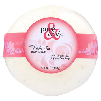 Pure and Basic Bar Soap - Fresh Fig - 6.4 oz - 1 Case