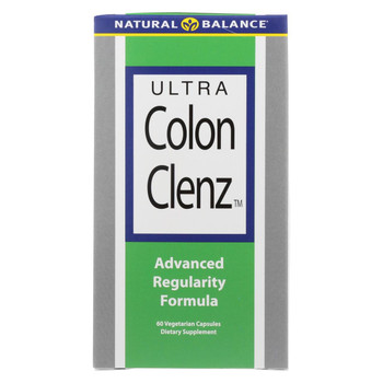 Natural Balance Ultra Colon Clenz - 60 Vegetarian Capsules Natural Balance Ultra Colon Clenz - 60 Vegetarian Capsules