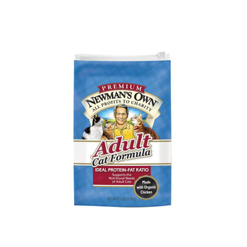 Newman's Own Organics Advanced Cat Formula - Dry - Case of 6 - 4.75 Newman's Own Organics Advanced Cat Formula - Dry - Case of 6 - 4.75