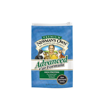 Newman's Own Organics Advanced Cat Formula - Organic - Case of 6 - 4.75 Newman's Own Organics Advanced Cat Formula - Organic - Case of 6 - 4.75
