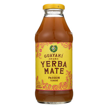 Guayaki Pure Passion -Made with Organic Ingredients - Case of 12 - 16 fl oz