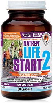 Natren Life Start 2 Probiotics for Adults - 60 Vegetarian Capsules