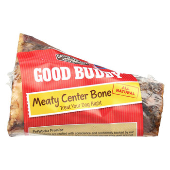 Castor and Pollux Meaty Center Dog Bone - Case of 12 - 4 inch