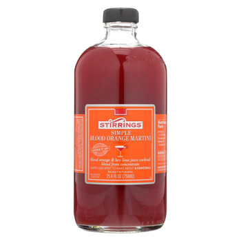 Stirrings Blood Orange Drink Mixer - Case of 6 - 750 ML