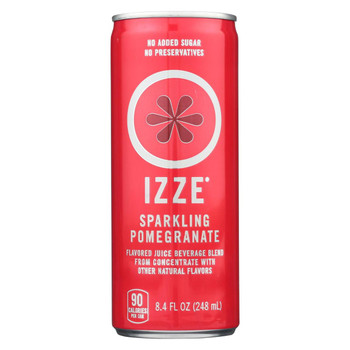 Izze Sparkling Pomegranate - Case of 24 - 8.4 fl oz. Izze Sparkling Pomegranate - Case of 24 - 8.4 fl oz.