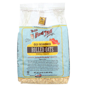 Bob's Red Mill Old Fashioned Regular Rolled Oats - 32 oz - Case of 4