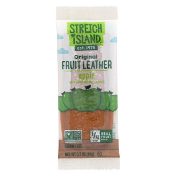 Stretch Island Fruit Leather Strip - Autumn Apple - .5 oz - Case of 30