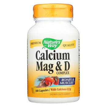 Nature's Way - Calcium Mag and D Complex - 100 Capsules