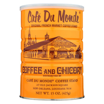 Cafe Du Monde - Coffee - Regular - Case of 12 - 15 oz