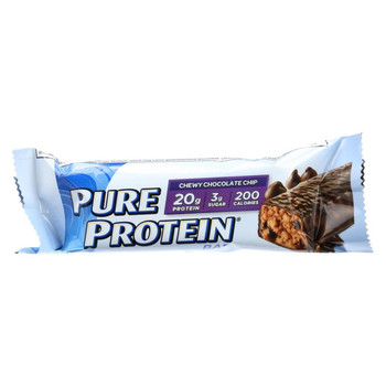 Pure Protein Bar - Chocolate Chip - Case of 6 - 50 Grams Pure Protein Bar - Chocolate Chip - Case of 6 - 50 Grams