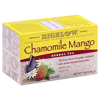 Bigelow Tea Tea - Chamomile with Mango - Case of 6 - 20 BAG