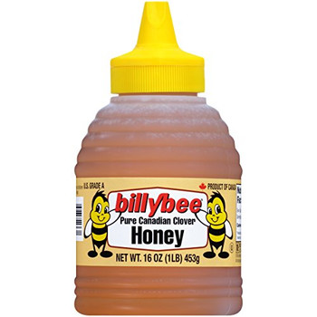 Billy Bee Liquid Honey - Canadian Clover - Case of 6 - 16 oz.