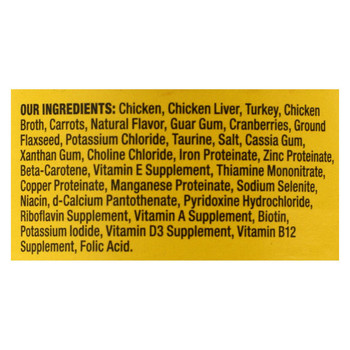 Wellness Pet Products Cat Food - Chicken Recipe - Case of 12 - 12.5 oz.