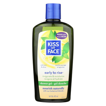 Kiss My Face Shower Gel and Foaming Bath Early To Rise - 16 fl oz