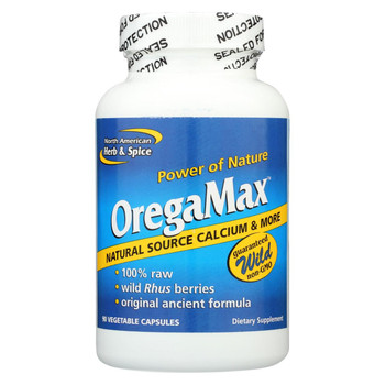 North American Herb and Spice OregaMax - 90 Vegetable Capsules North American Herb and Spice OregaMax - 90 Vegetable Capsules
