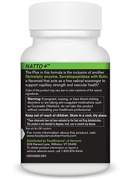 Food Science Labs Nattokinase Plus - 60 Caps