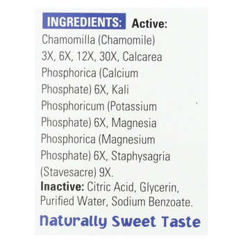 NatraBio Children's Teething Relief Drops - 1 fl oz