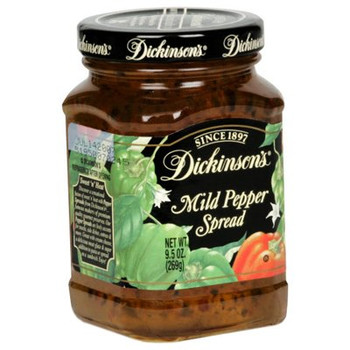 Dickinson Mild Pepper Spread - Case of 6 - 9 oz.