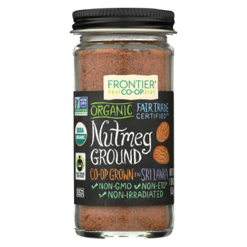 Frontier Herb Nutmeg - Organic - Fair Trade Certified - Ground - 1.9 oz Frontier Herb Nutmeg - Organic - Fair Trade Certified - Ground - 1.9 oz