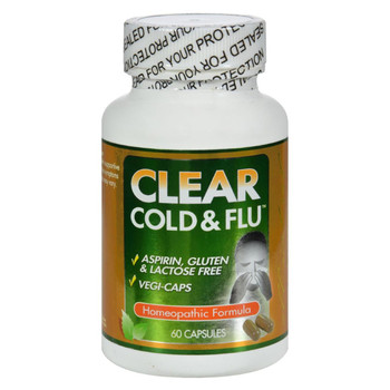 Clear Products Clear Cold and Flu - 60 Capsules