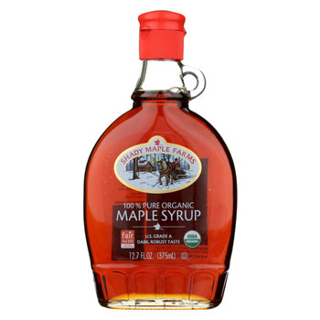 Shady Maple Farms 100 Percent Pure Organic Maple Syrup - 12.7 Fl oz.