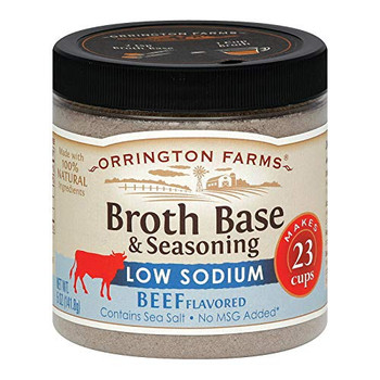 Orrington Farms - Soup Base Beef Low Sod - CS of 6-5 OZ Orrington Farms - Soup Base Beef Low Sod - CS of 6-5 OZ