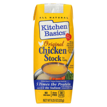 Kitchen Basics Chicken Stock - Case of 12 - 8.25 Fl oz.