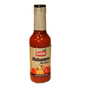Badia Spices - Hot Sauce - Habanero - Case of 12 - 5.6 Fl oz.