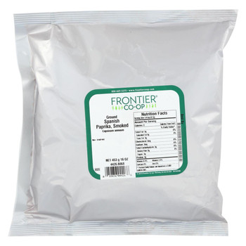 Frontier Herb Paprika Powder Smoked Spanish Ground - Single Bulk Item - 1LB Frontier Herb Paprika Powder Smoked Spanish Ground - Single Bulk Item - 1LB