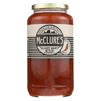 McClure's Pickles Bloody Mary Mixer - Case of 6 - 32 oz.